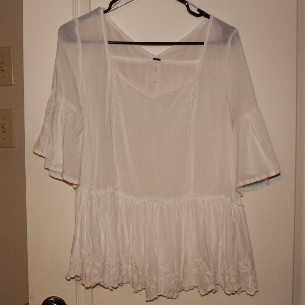 Free People Flowy Blouse